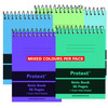 Protext Pocket Notebook 110 x 78mm PP 96 Page Ruled Assorted