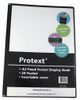 Protext Display Book A3 20 Fixed Pocket Insert Cover Black Pack of 6