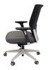 Rapidline Move Medium Chair Mesh Back Black Light Grey