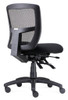 Rapidline Ergo Task Mesh Operator Chair Black Fabric Heavy Duty