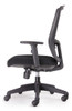Rapidline KAL Task Black Fabric High Back Chair with Arms