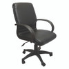Rapidline CL610 Medium Back Budget Executive Chair Black PU