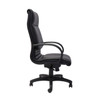 Rapidline #CL710 Medium Back Buget Executive Chair Black PU - rapidline vienna chair, rapidline operator chair, rapidline drafting chair, rapidline office chairs | It's A Mega Thing