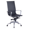 Rapidline PU605H High Back Executive Chair Black PU