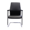 Rapidline CL3000V Medium Back Executive Visitor Chair Black PU