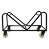 Rapidline Z Chair Stacking Trolley Black