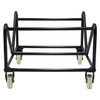 Rapidline Black Z Chair Stacking Trolley