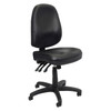 Rapidline PO500 Heavy Duty High Back Commercial Grade Chair Black PU