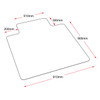 Rapidline Chair Mat Smooth for Hard Floor Small