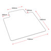 Rapidline Chair Mat Smooth for Hard Floor Large