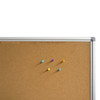 Rapidline Standard Corkboard Aluminium Frame 1200 x 15 x 900mm