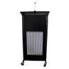 Rapidline Black Heavy Duty Lectern 445 x 450 x 1200mm