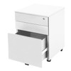 Rapidline White China Go Steel Mobile Pedestal 3 Drawer