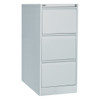 Rapidline Go Vertical Filing Cabinet 3 Drawer 460 x 620 x 1016mm Silver Grey