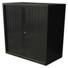 Rapidline Go Tambour Door Cupboard 1200 x 1016 x 473mm Black