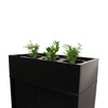 Rapidline Planter Box 900 x 230 x 473mm Only Black for Go Tambour Door Cupboard