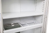 Rapidline White Roll Out File Frame Only for Go Tambour Door Cupboard 1200mm W