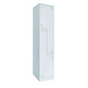 Rapidline Go Step Door Steel Locker 380 x 455 x 1830mm Silver Grey