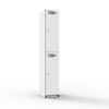 Rapidline #WRML-305/2 NW Rapid Infinity 2 Door Melamine Locker Natural White - Rapidline workstation, rapidline corner workstation, rapidline adjustable workstation, rapidline single sided workstation | It's A Mega Thing