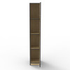 Rapidline #WRML-305/4 NO Rapid Infinity 4 Door Melamine Locker Natural Oak - rapidline adjustable workstation, rapidline single sided workstation, rapidline double sided workstation | It's A Mega Thing