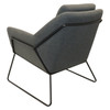 Rapidline Charcoal Ash Cardinal Single Seater Arm Chair