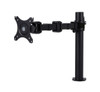 Rapidline Revolve Pole Mounted Single Monitor Arm Black