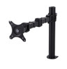 Rapidline Single Monitor Arm Revolve Pole Mounted Black