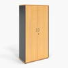 Rapidline #CSC2FD B/I Full Door Cupboard - Includes 1 x Fixed Mid Shelf + 3 x Adjustable Shleves - Fully Lockable - Includes 2 Keys Beech - Rapidline, Rapidline Australia, Rapidline desk, rapidline adjustable desk, rapidline tables, rapidline folding table | It's A Mega Thing