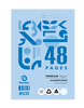 Olympic A4 Eco Graph Exercise Book 48 Pages 10mm Stapled Pack of 20