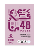 Olympic A4 Eco Exercise Book 48 Pages Year 1 QLD Ruling Stapled Pack of 20