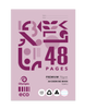 Olympic A4 Eco Exercise Book 48 Pages Year 2 QLD Ruling Stapled Pack of 20