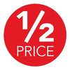 Avery Half Price Red Dispenser Labels Circle 24mm 300 Pack