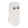Fast Charge USB-C Wall Adaptor 1 Outlet White Jackson
