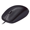 Logitech Wired Mouse Black M90 USB