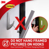 Command Designer Hooks Small White 2 Pack (450g)