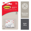 Command Basic Hooks Small White 3 Pack (225g)
