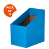 Elizabeth Richards Book Box Pack of 5 Light Blue