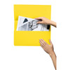 Marbig Foolscap Slimpick Document Wallet Yellow Box of 50