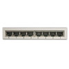 8 Port Gigabit Ethernet Switch Premium Metal Housing Lindy