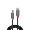 USB 2.0 Type A to B Cable Anthra Line Lindy 3m