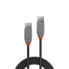 USB 2.0 Type A to A Cable Anthra Line Lindy 3m