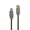 Lindy 36741 1m USB 3.0 Type A to B Cable, Anthra Line | It's A Mega Thing