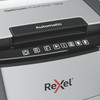 Rexel AutoFeed+ 100X Cross Cut Paper Shredder Black Optimum