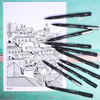 Uni Pin Fineliner 0.5mm Dark Grey Box of 12