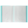ColourHide Aqua 2055332J Fixed Display Book Insert Cover 60 Sheets | Mega Office Supplies