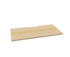 Rapidline Scalloped Table Top 1500 x 750 x 25mm Only Natural Oak
