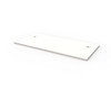 Rapidline Rectangle Table Top 1500 x 700 x 25mm with 2 Cable Port Only Natural White