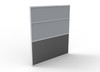Rapidline Rapid Span Screen 1500 x 30 x 1650mm Grey Upholstery