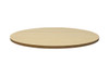 Rapidline Round Table Top 900mm Diameter x 25mm Height Only Natural Oak