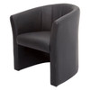 Rapidline Space Single Seater Executive Tub Chair Black PU
